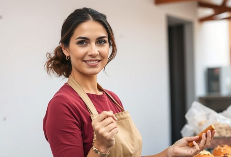 Imagen de un profesional de Técnico en Panadería, Repostería y Confitería realizando actividades propias de los estudios realizados