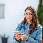 Imagen de un profesional de Técnico superior en Documentación y Administración Sanitaria realizando actividades propias de los estudios realizados